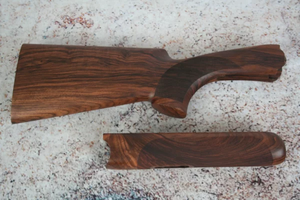 Beretta DT-11 12ga 1 1/2" x 2 3/8" Left Hand Skeet Wood Set #D24