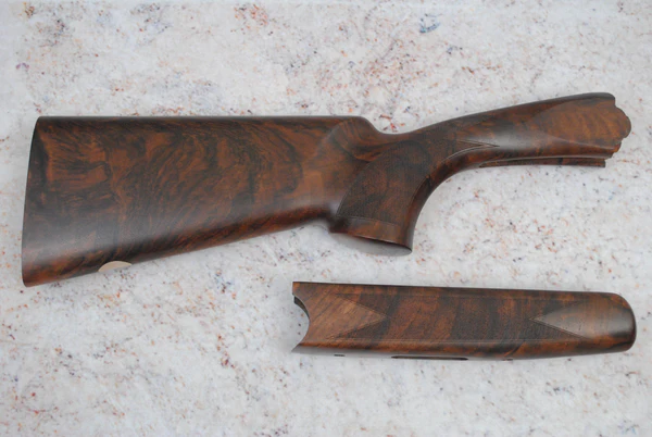 Beretta 686/687 20ga 1 1/2" x 2 3/8" Sporting Wood Set #208
