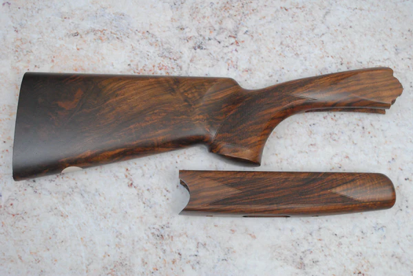 Beretta 686/687 20ga 1 1/2" x 2 3/8" Sporting Wood Set #232