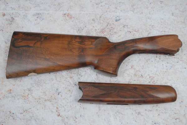 Beretta 686/687 20ga 1 1/2" x 2 3/8" Sporting Wood Set #222