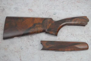 Beretta 686/687 20ga 1 1/2" x 2 3/8" Left Hand Sporting Wood Set #655