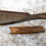 Beretta 687 EELL 20ga Left Hand Field Wood Set #FL20025 Dim: 1 3/8" x 2 1/8"