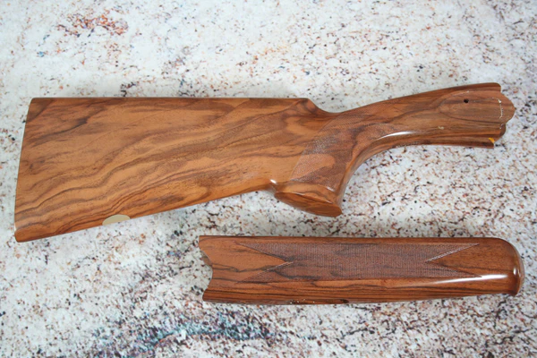 Beretta 687 EELL 12ga 1 1/2" x 2 3/8" Skeet Wood Set