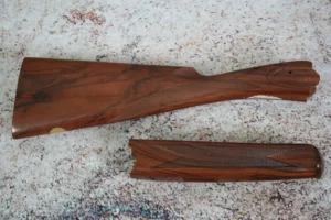 Beretta 687 EELL 12ga 1 3/8" X 2 3/16" English Wood Set